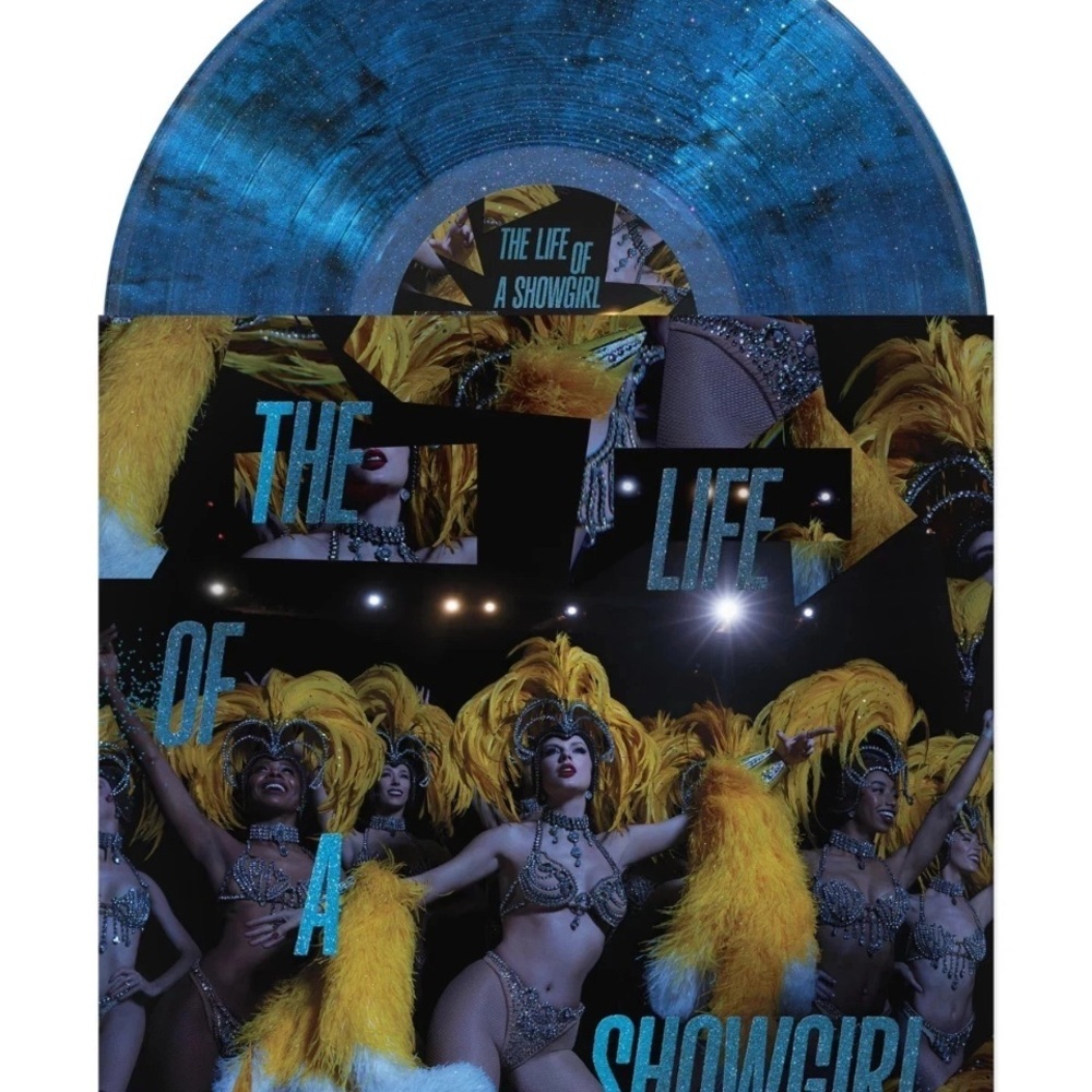 Taylor Swift 'The Life of a Showgirl' Lakeside Beach Blue Vinyl